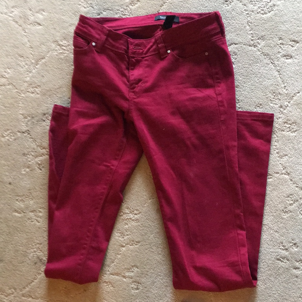 Whbm Ruby Red Jeans